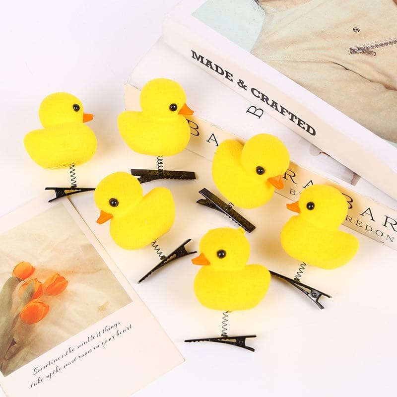 100PCS Grampo presilha de Patinho para crianças anime enviar aleatório