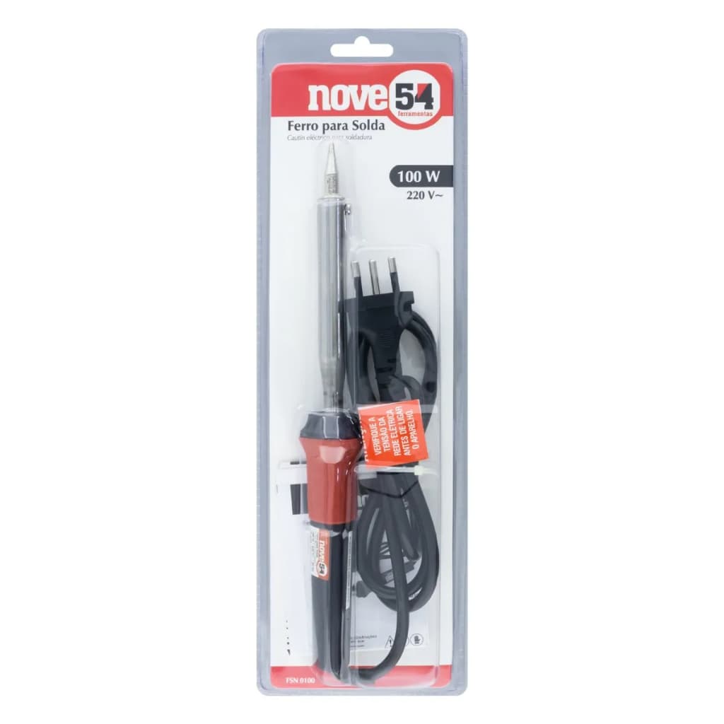 Ferro De Solda 50 Watts 220 Volts Fsn0050 - Nove54