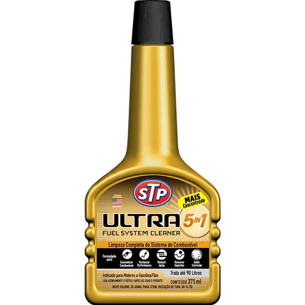 Aditivo Ultra 5 Em 1 Stp Limpeza Completa Sistema Injetor