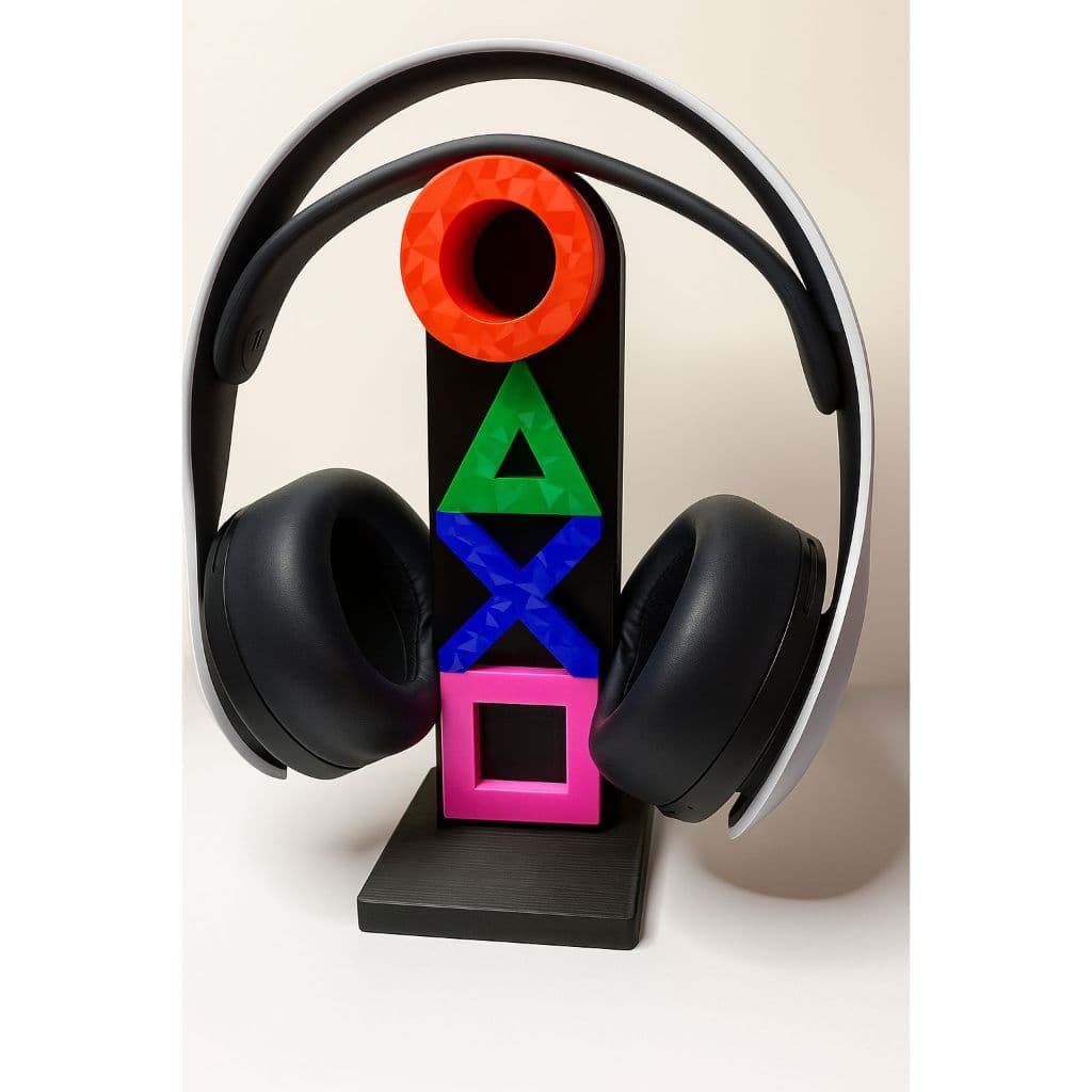 Suporte de Mesa para Fone Headset Gamer Universal Elegante - Ps5 - Ps4 - Promoção - Gamer