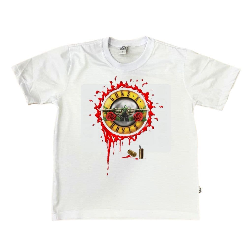 Camiseta Personalizada Guns'n Roses Rock