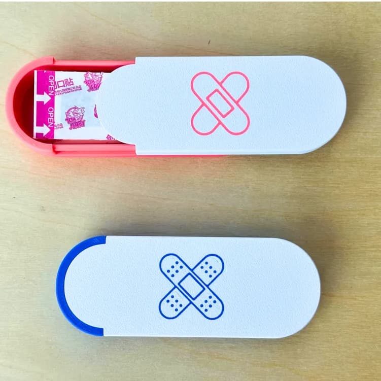 Estojo para Band-Aid - Estojo para Guardar Seus Band-Aids com Segurança e Praticidade