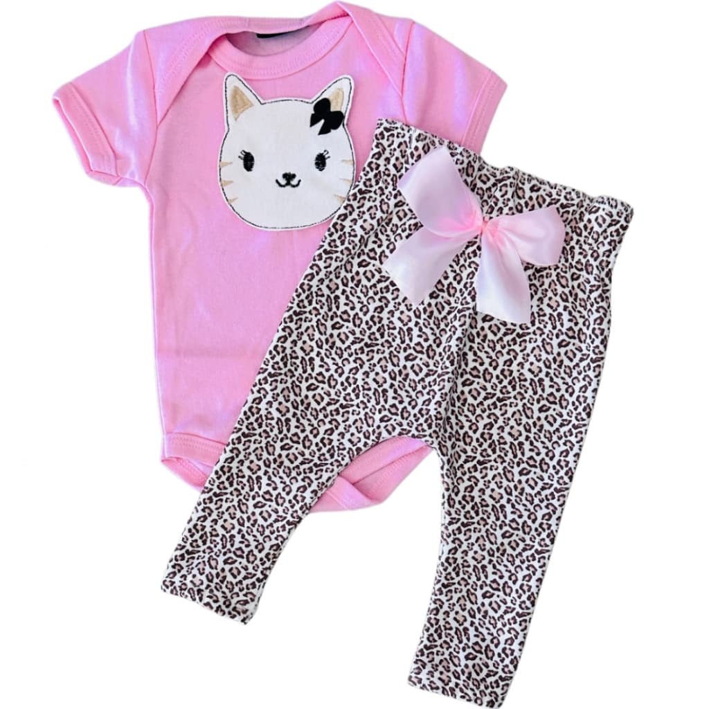 Conjunto Algodão Bebê Menina Oncinha Roupa Moda Bebê Menina Roupinha Blogueinha infantil Conjuntinho
