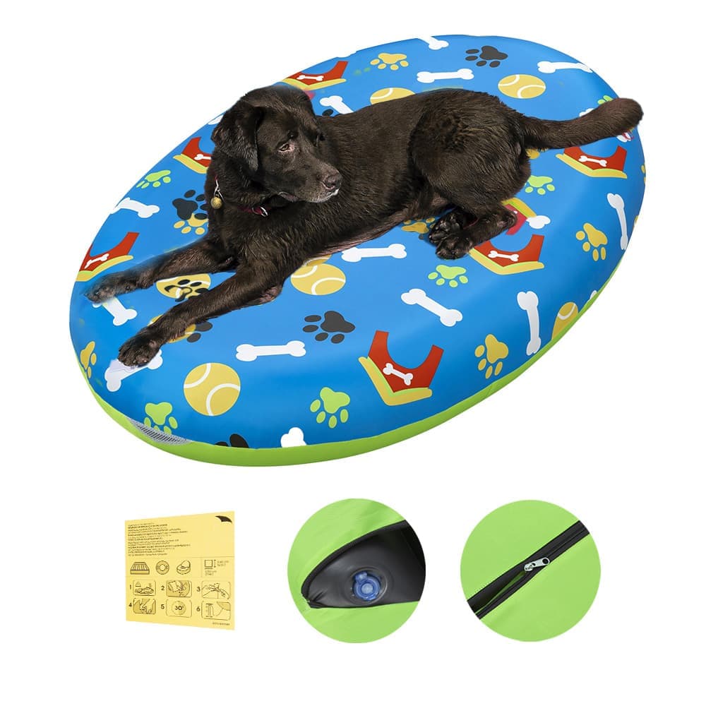 Boia Inflável Para Cachorro Pet Divertida Flutuante Com Capa Fetchin Fun Bestway