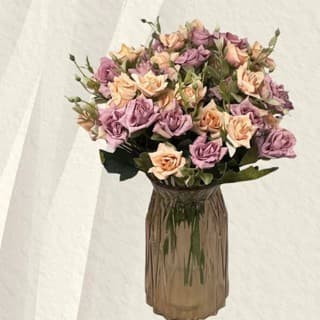 10 Cabeças Peônia Rosa Flores Artificiais Decoração Arranjo de flores planta decorativa Flores e Plantas Artificiais FR