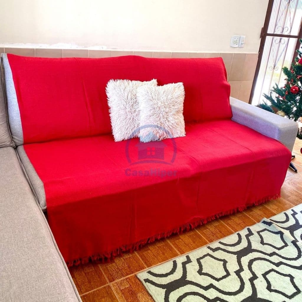 Manta Para Sofá King Gigante 3,00 x 1,80 100% Algodão Protetor Decoração