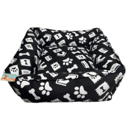 Caminha Quadrada Para Cachorro Gato Cama Pet Lavável Com Zíper Pequena Media Grande