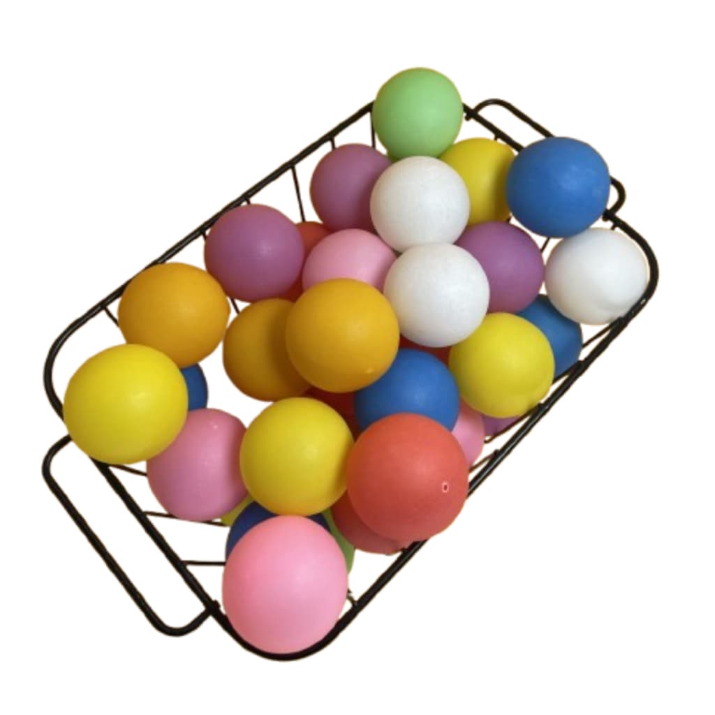 Pacote Com 100 Unidades Bolas / Bolinhas De Ping Pong - 38mm - Tênis de Mesa