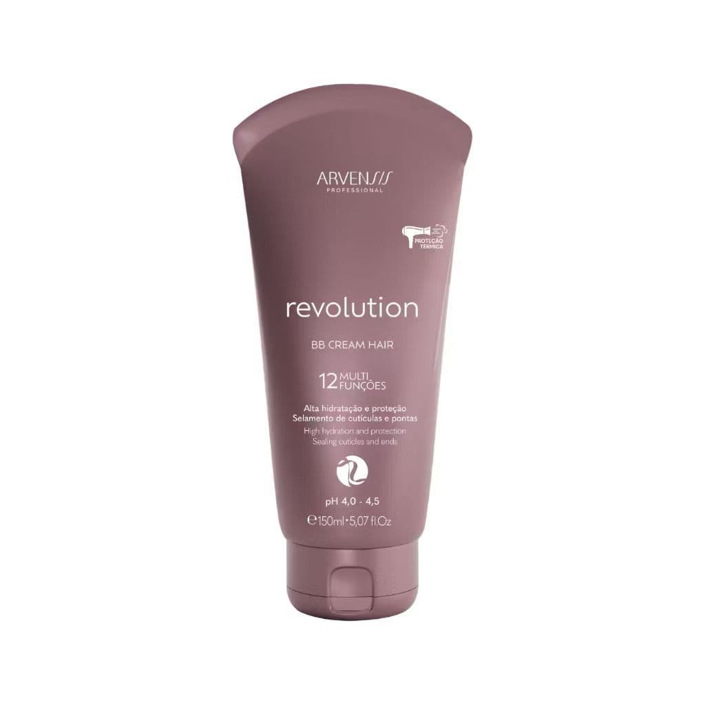 🧴 BB Cream Hair Avensis 150ml | Hidratação, Brilho e Proteção em Um Só Produto!