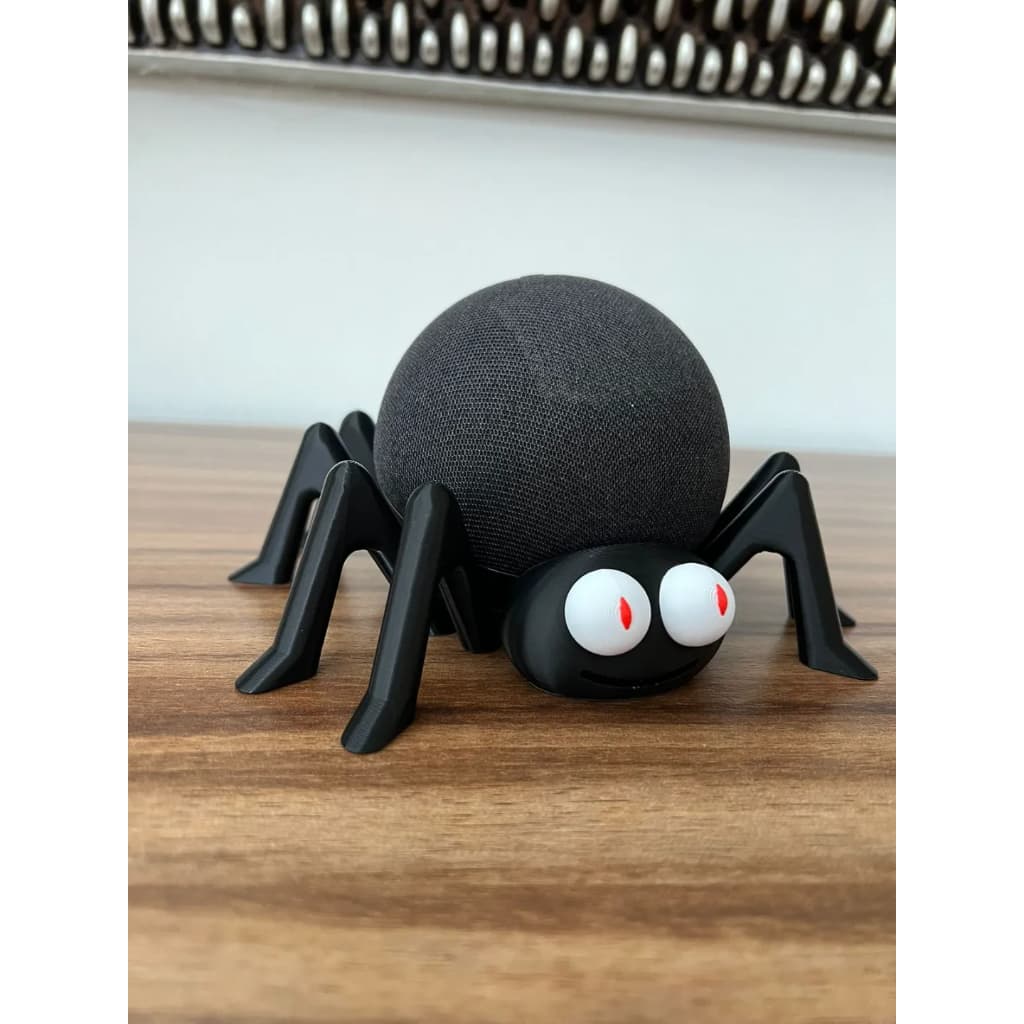 Suporte Aranha para Alexa Echo Dot 4ª / 5ª Geração – Criativo, Estável e Impressão 3D
