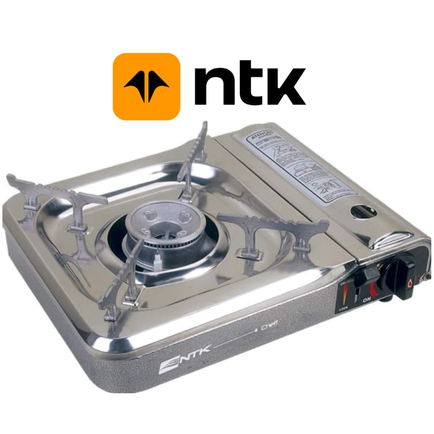 Fogareiro de Camping Nautika Cheff Unica 280470 Fogão Portátil Praia