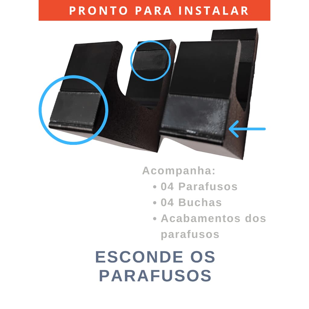 Suporte de Parede REFORÇADO para Airsoft Rifle - Elegância e Segurança para Espingarda e Carabina