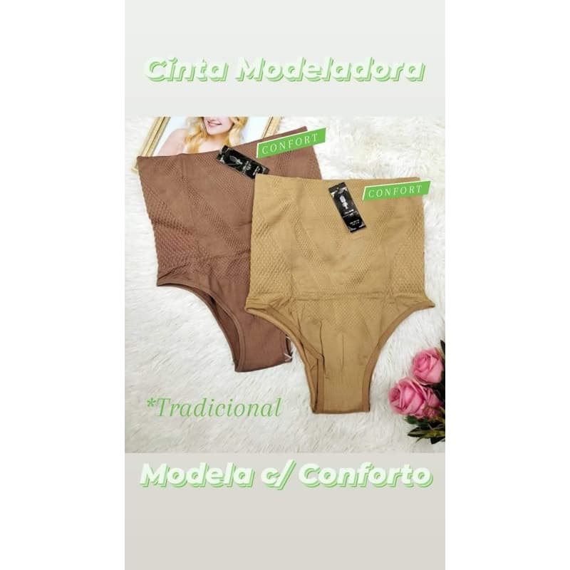 CALCINHA  CINTA  MODELADORA PREMIUM SECA  BARRIGA COMPRESSÃO PÓS  PARTO MODELAGEM C/CONFORTO!!!