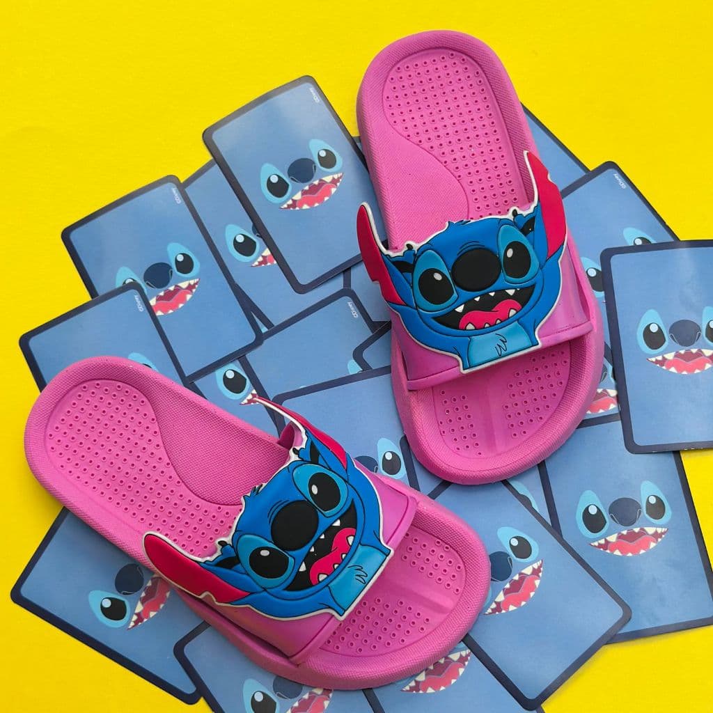 Chinelo Infantil Slide Personagens Menino Menina Macio Antiderrapante Confortável