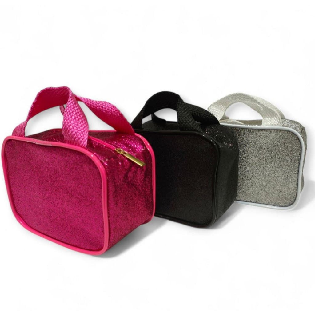 Necessaire Gliter brilhante para maquiagem/lembrancinha