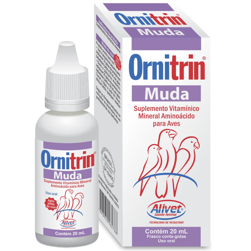 Suplemento Ornitrin muda 20ml