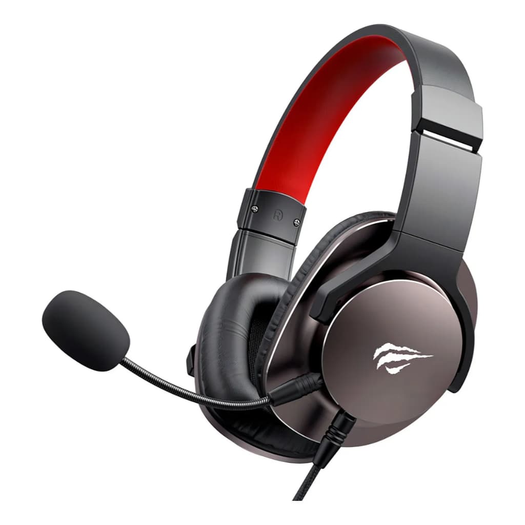 Fone Headset Gamer Havit H2030s P2 7.1 50mm Compatível C/ Ps4 E Pc Cor Preto