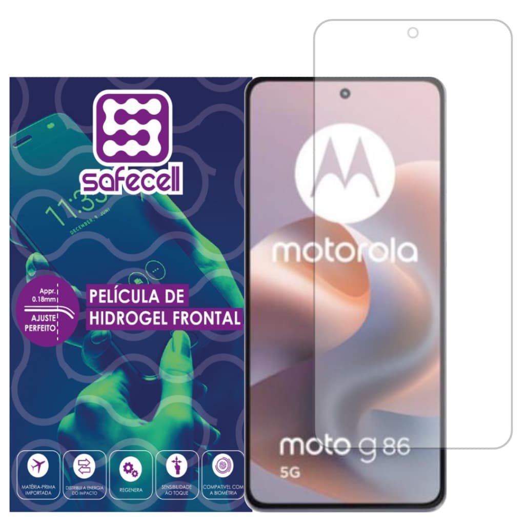 Película Hydrogel Hd Frontal Para Moto G86 5g