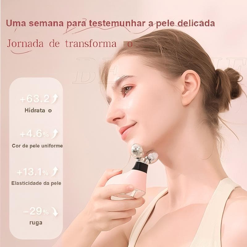 Massageador facial, dispositivo elétrico de lifting facial, ferramenta de escultura, eliminador de queixo duplo 1688
