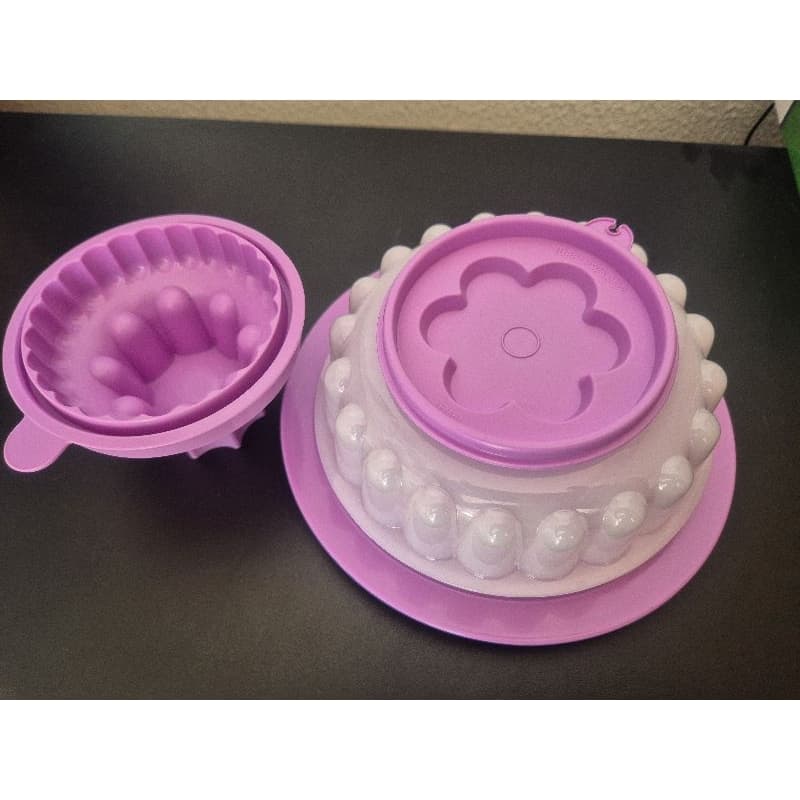 Mini gelarosca Rosa Tupperware importado