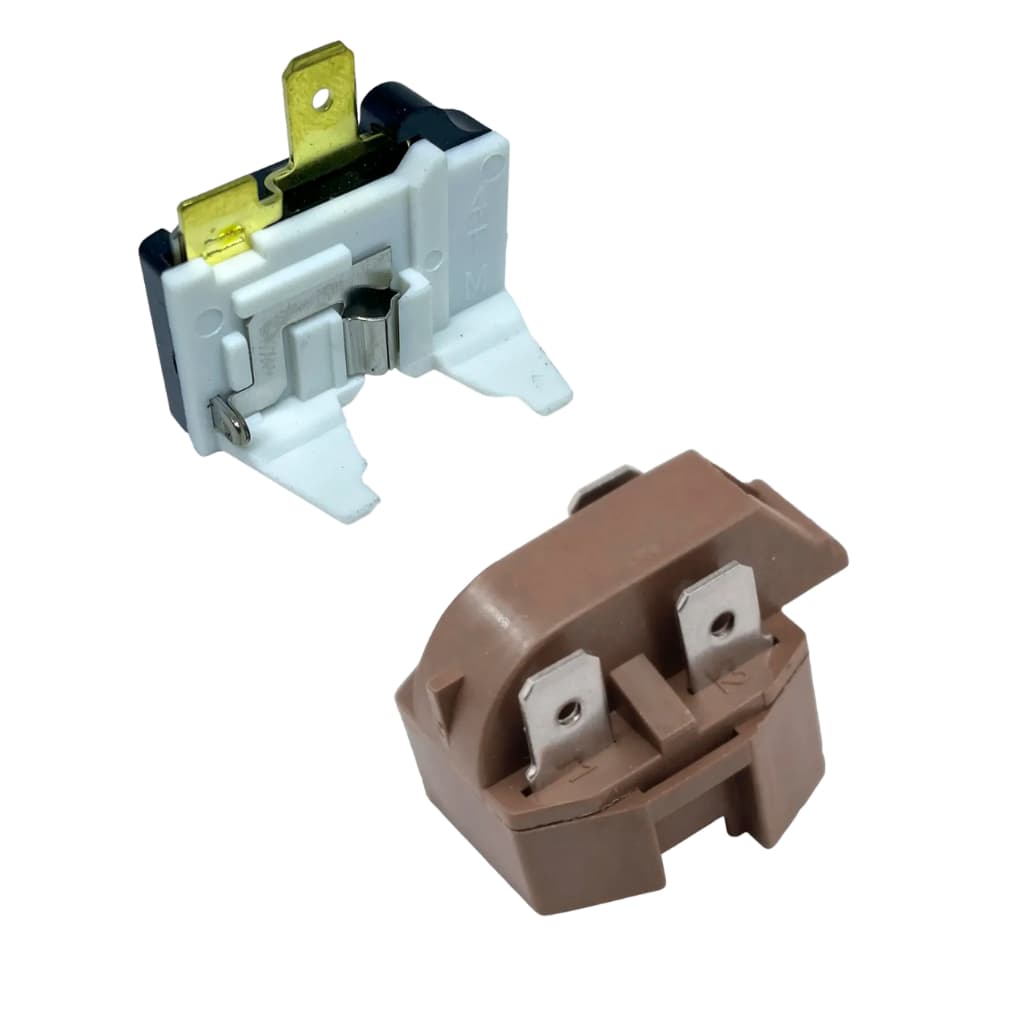 Rele PTC + Protetor Termico para Motor Geladeira Freezer Refrigerador
