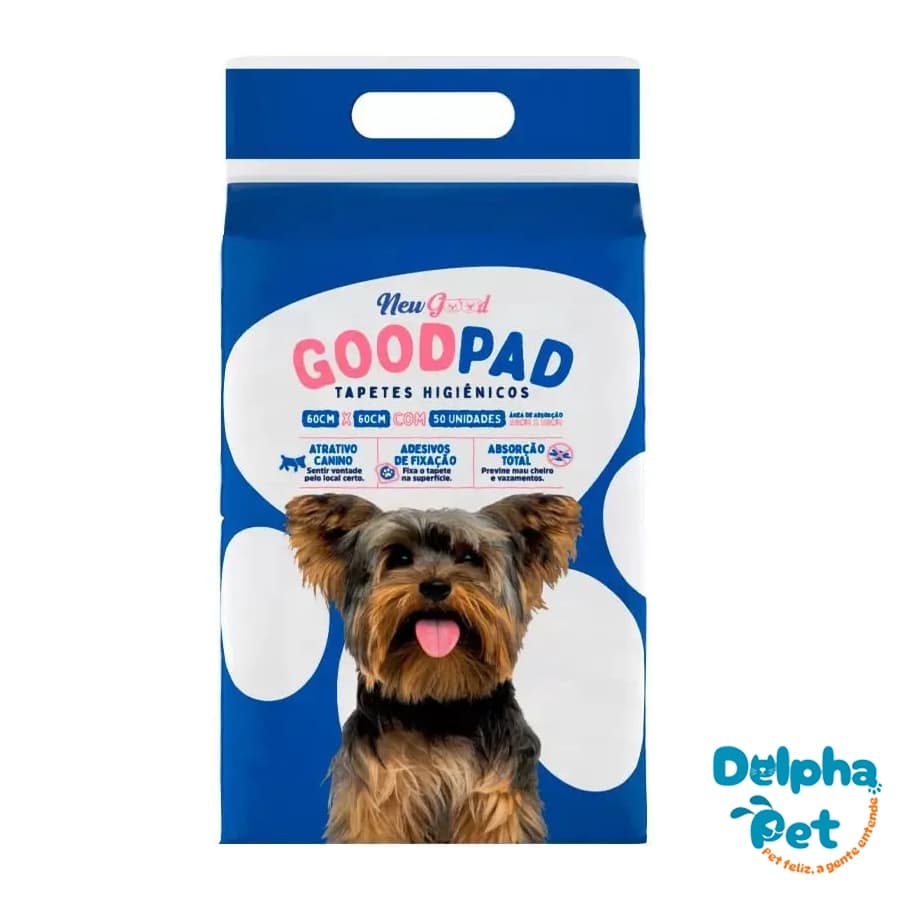 Good Pad Tapete Higiênico Para Cães 60Cmx60Cm 50Und