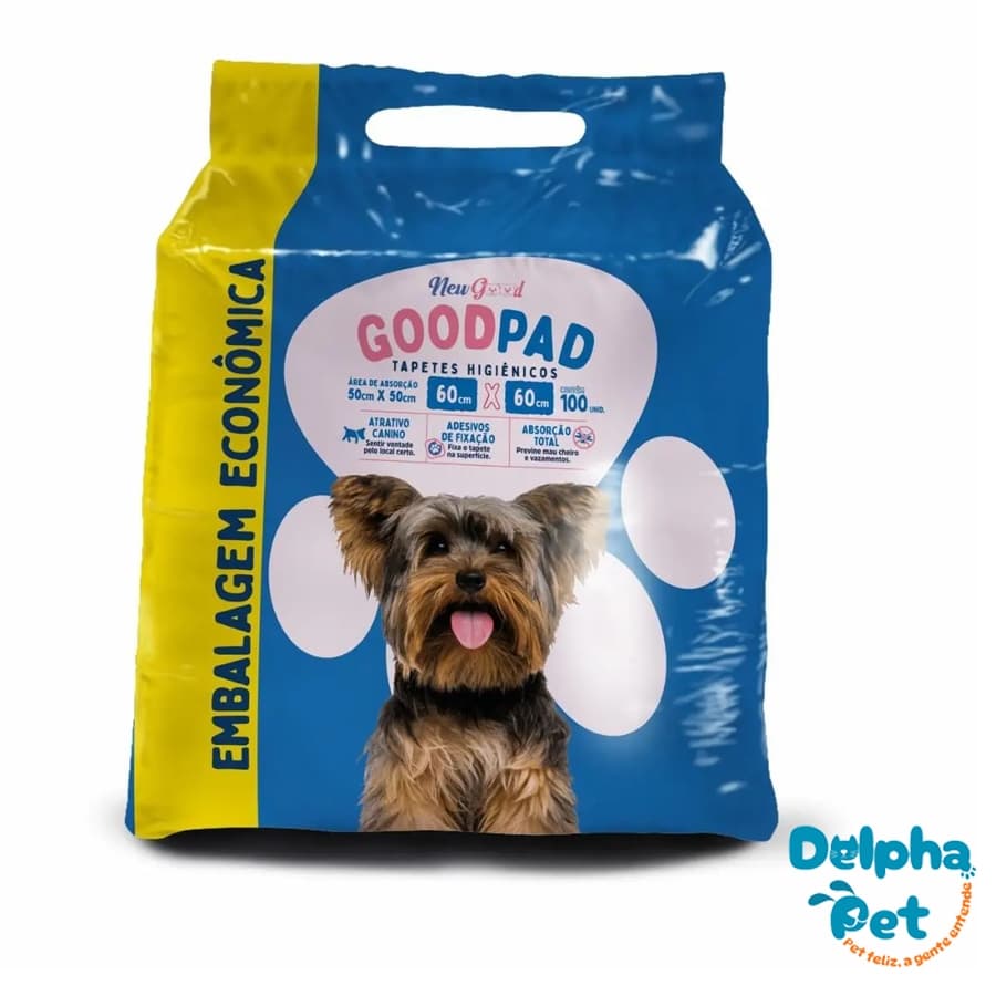 Good Pad Tapete Higiênico Para Cães 60Cmx60Cm 100Und