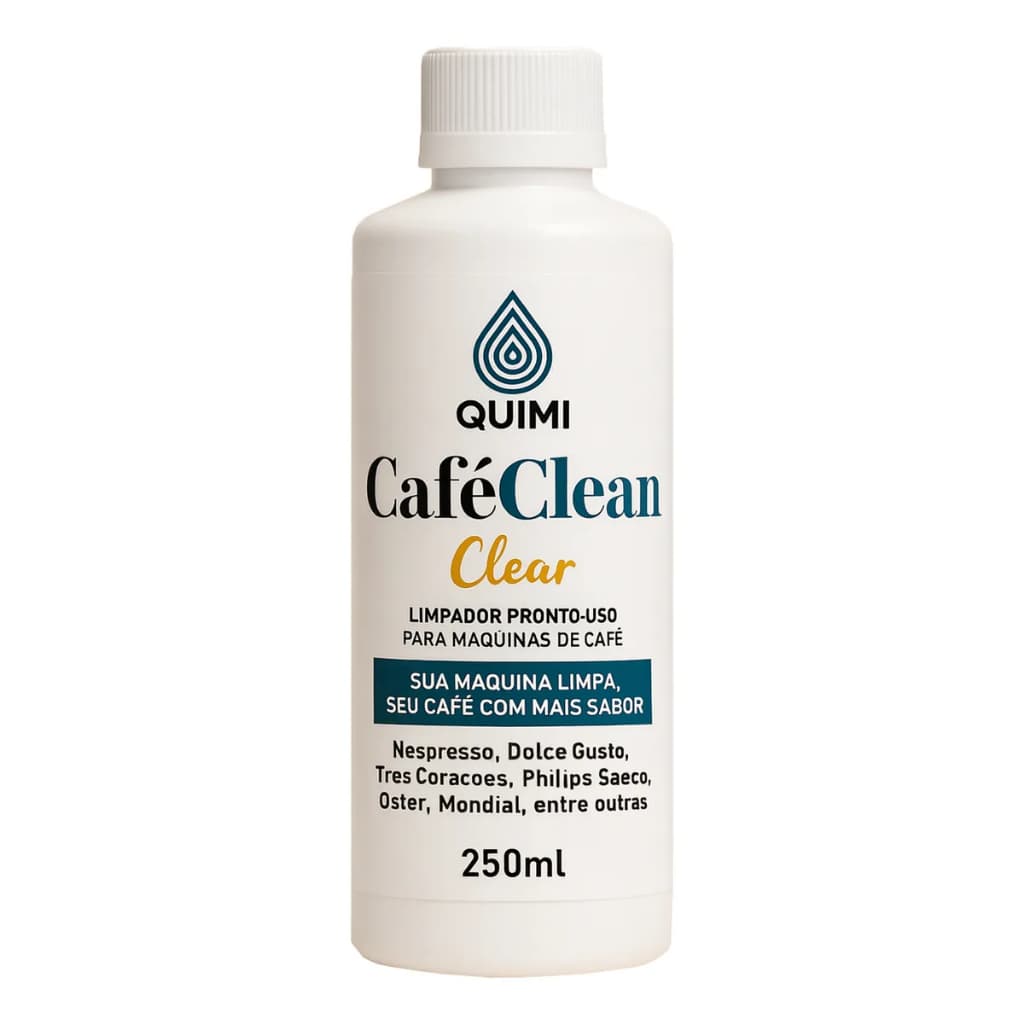 Descalcificante Máquina Café 250ml - Remover Calcário Universal Cafeteiras
