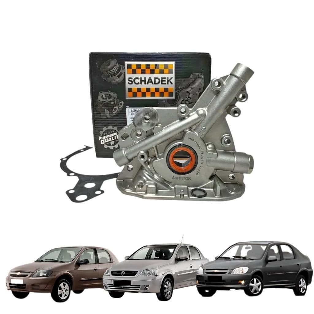 Bomba De Óleo Gm CELTA CORSA MERIVA AGILE PRISMA 1.0 1.4 1.6 8V SCHADEK