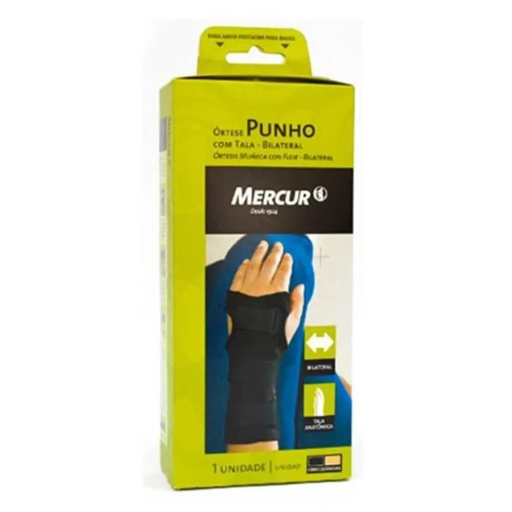 Tala Curta para Punho Bilateral Mercur : Suporte e Conforto para a Sua Mão
