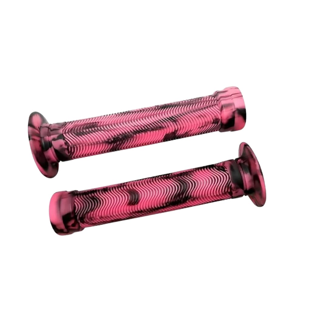 Punho Manopla Bmx Giosbr Rosa/preta Grau Willing Dirt Mtb