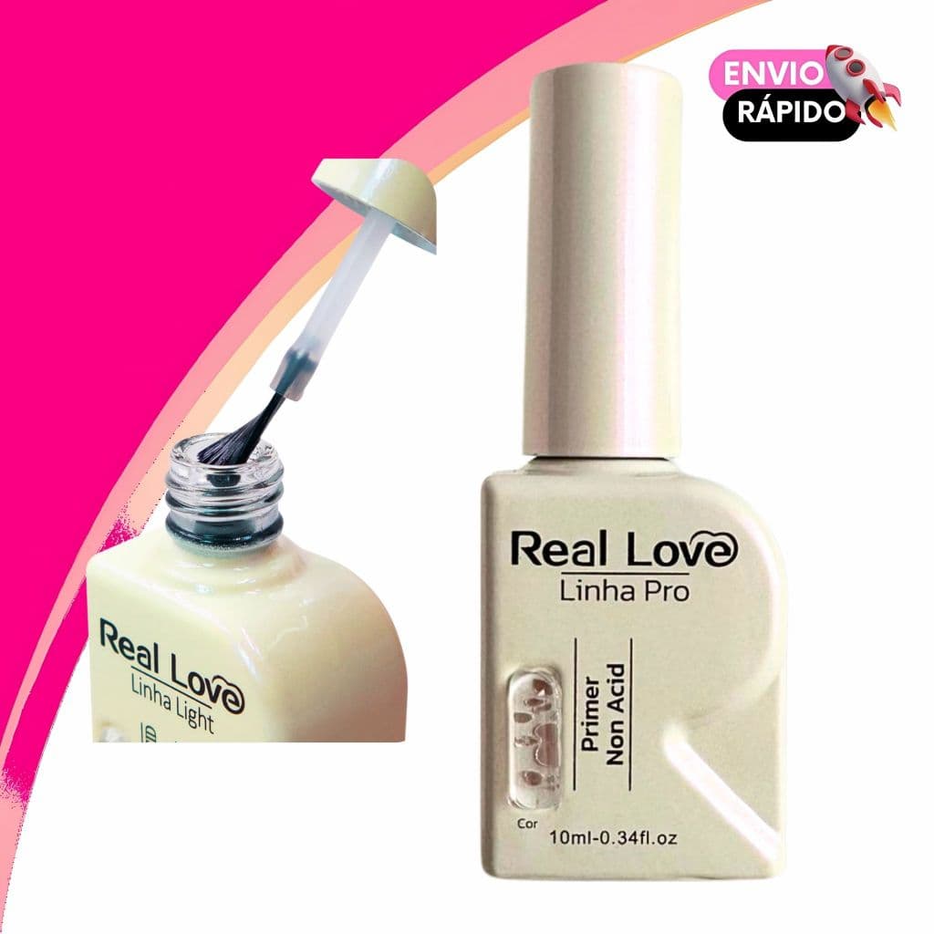 Primer Sem Acido Real Love Linha Pro Preparador - 10ml
