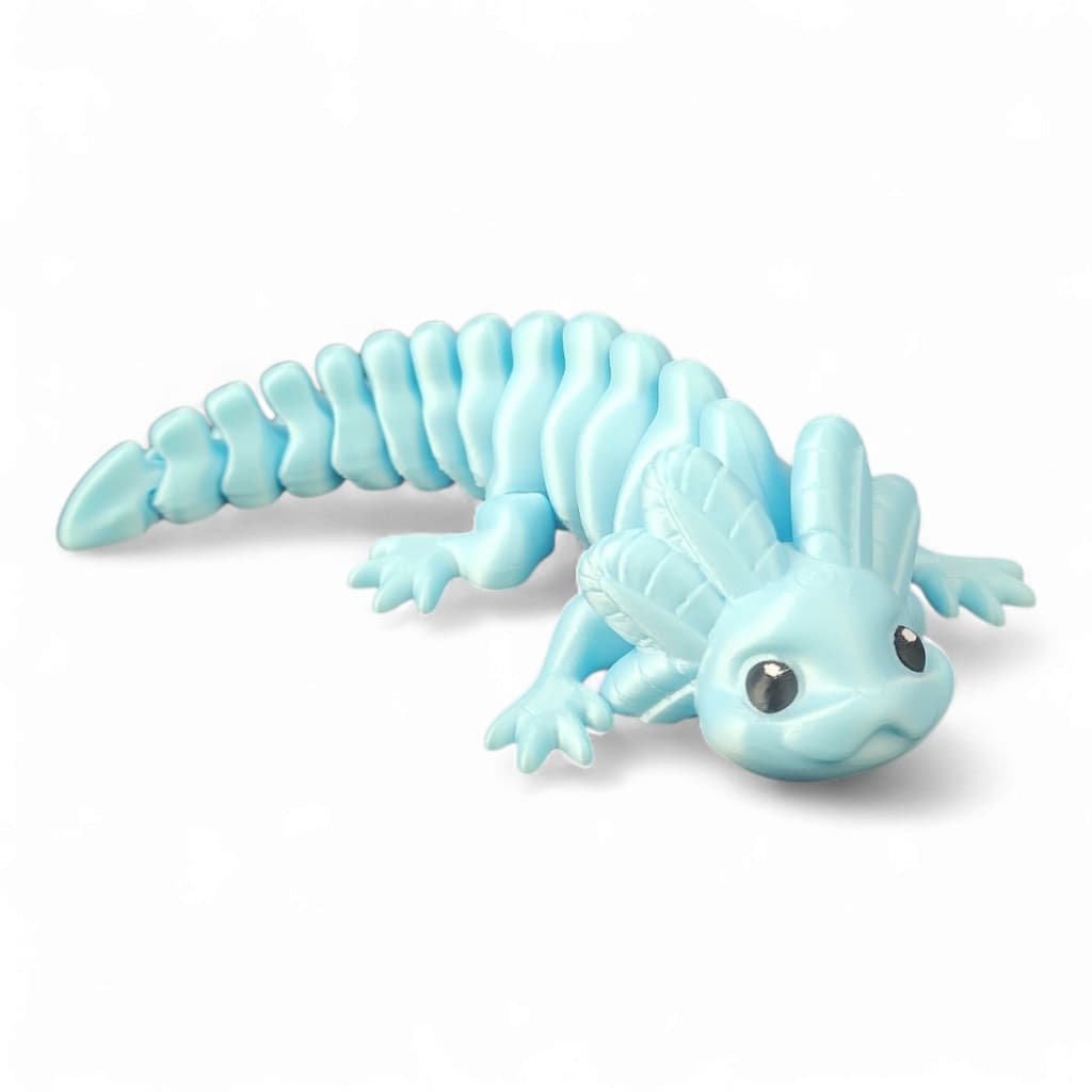 Boneco Axolote Axoloti Articulado Anti-stresse Jogo Presente