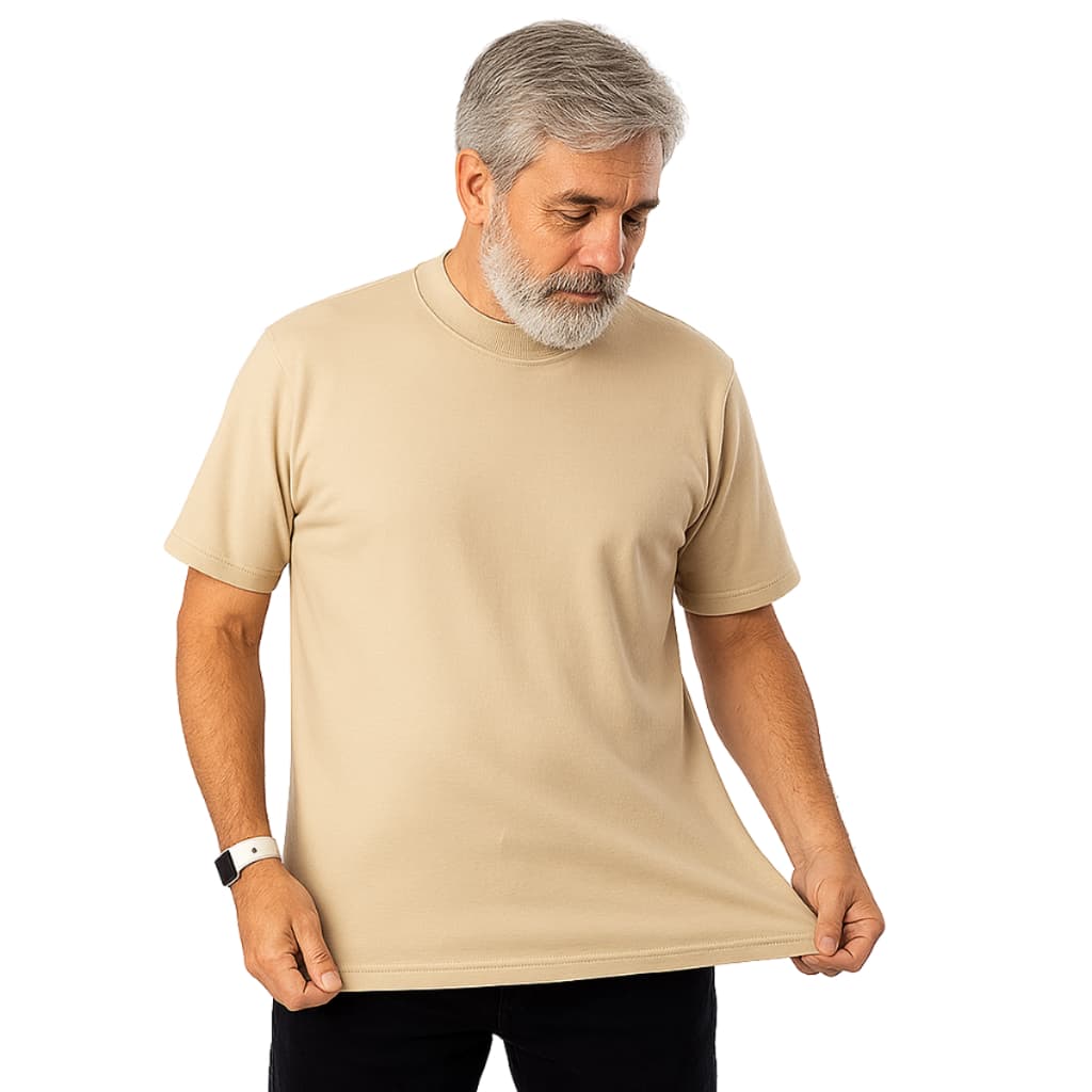 Camiseta Basica Masculina de Algodão para o Dia dos Pais – Presente Confortável Varias Cores
