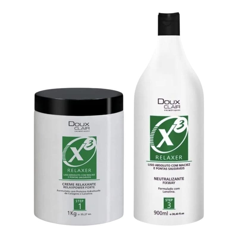 Doux Clair X3 Kit Creme Relaxante + Neutralizante