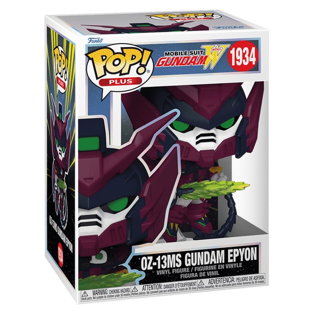 FUNKO POP PLUS MOBILE SUIT GUNDAM: WING - 0Z-13MS GUNDAM EPYON 1934 NOVO ORIGINAL