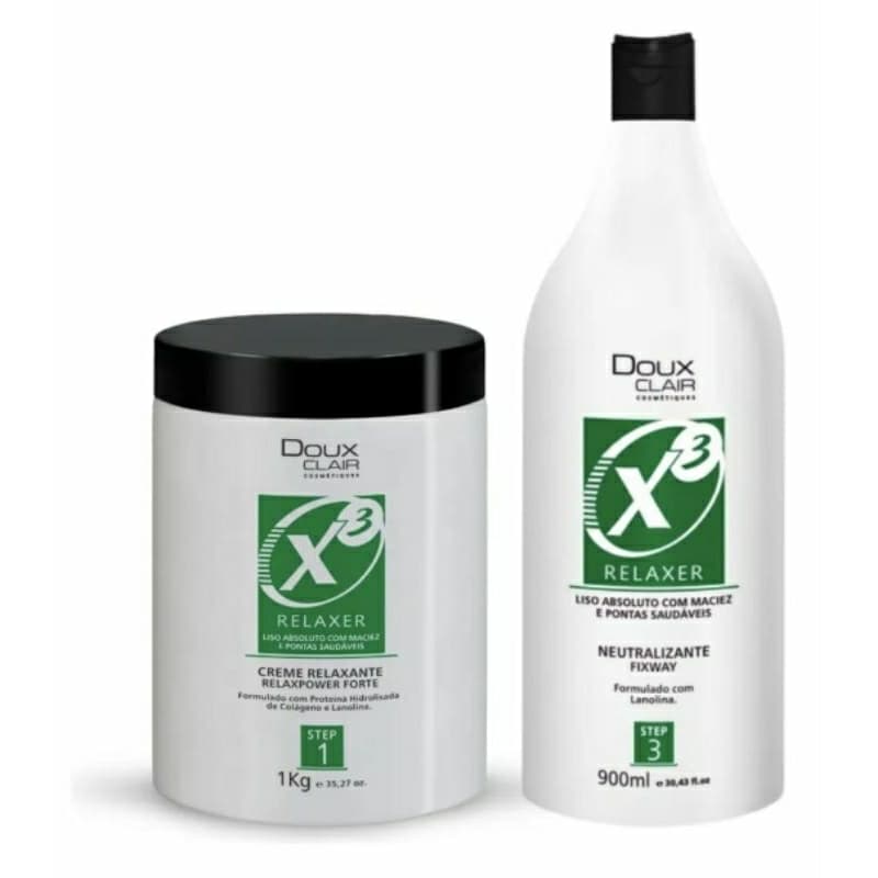 Doux Clair X3 Creme Relaxante + Neutralizante