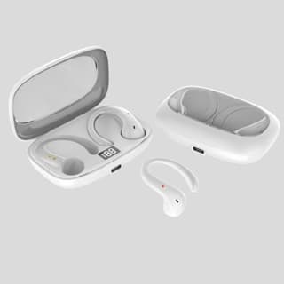 Novo OWS-15 Fones De Ouvido Sem Fio Bluetooth Fone Com Microfones Alta Fidelidade Som Estéreo Toque Inteligente Esportes