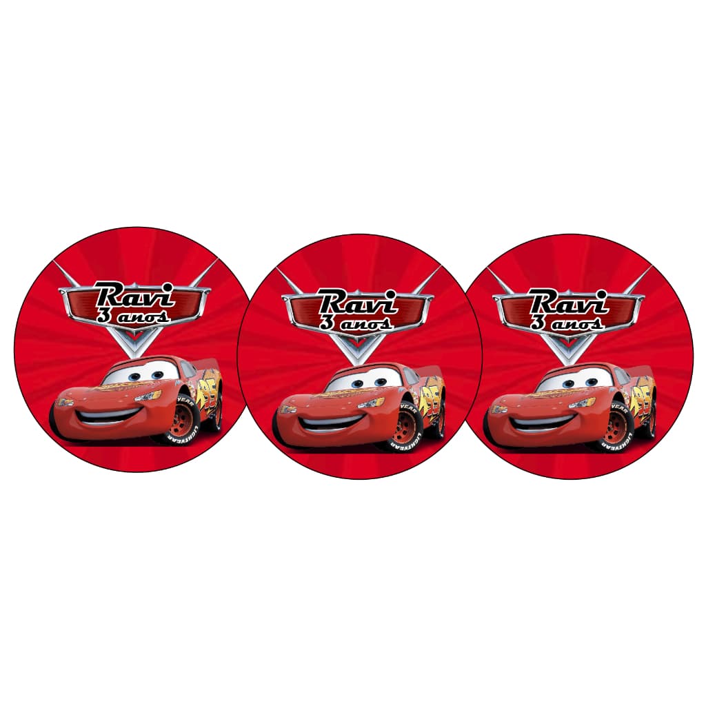 Adesivos Personalizados Carros 5x5 - Fazemos qualquer tema Adesivos Para Festas