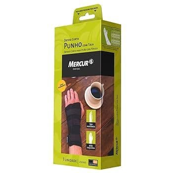Tala para Punho e Polegar Mercur (Ref. BC0655-EB) - Tamanho M na Cor Bege: Suporte e Conforto para Mãos e Punhos