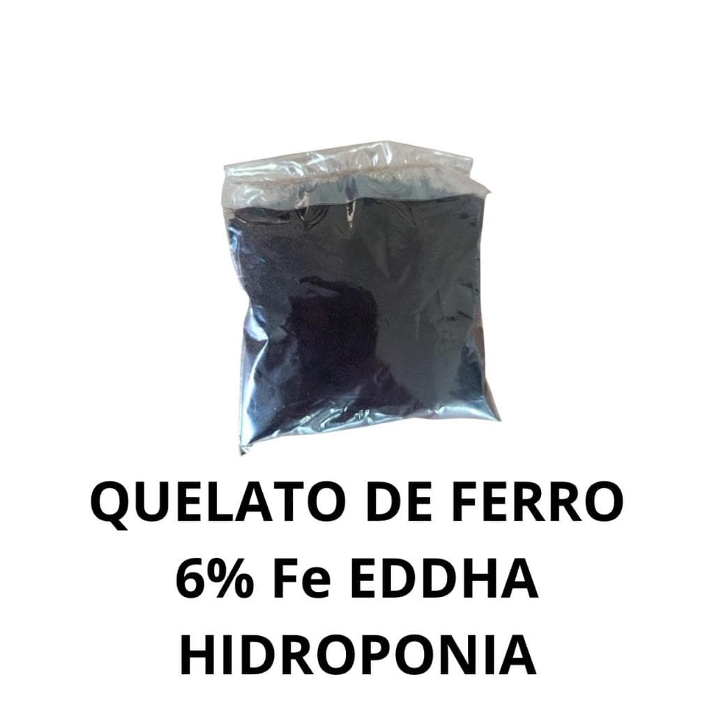 Fertilizante Quelato de Ferro 6% EDDHA 100 gr Hidroponia