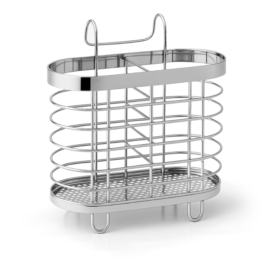 Escorredor e suporte de Talheres Para Cozinha em metal elegante