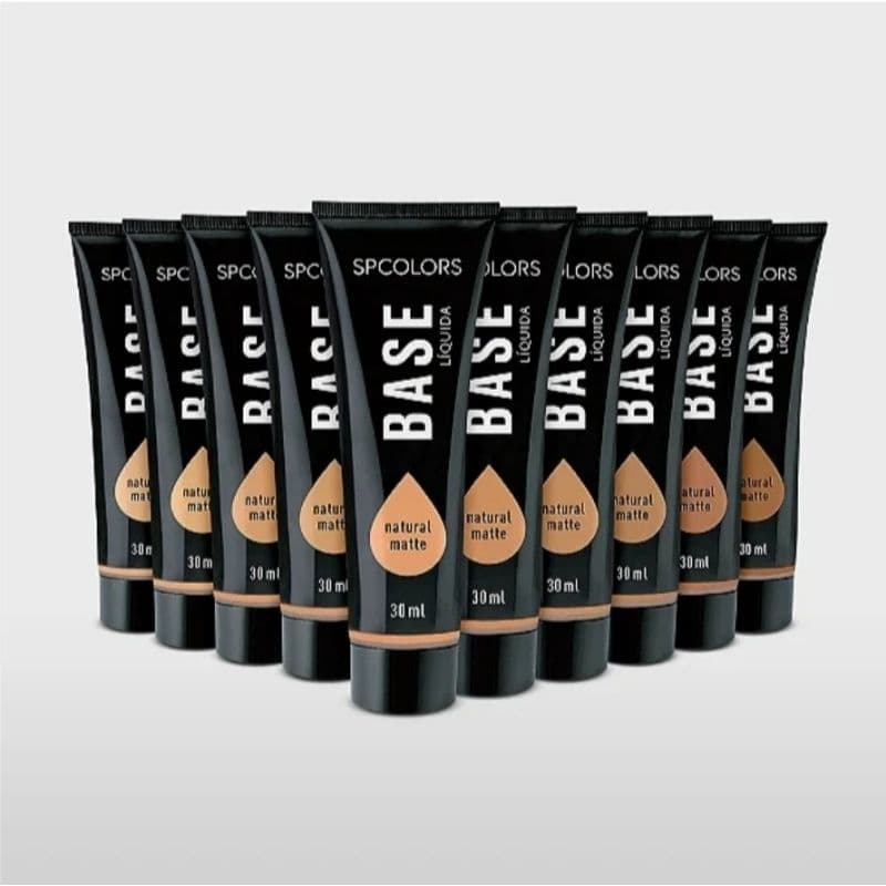 Base Líquida Efeito Natural Matte SP Colors 30ml