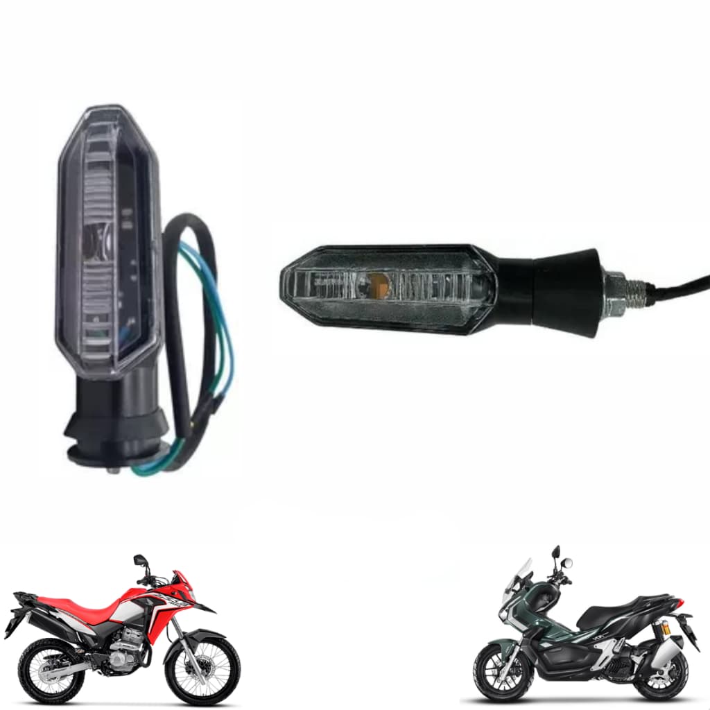 Pisca Seta de Led Xre 300 Original Gvs Cristal Modelo Coxim Encaixe ou Rosca