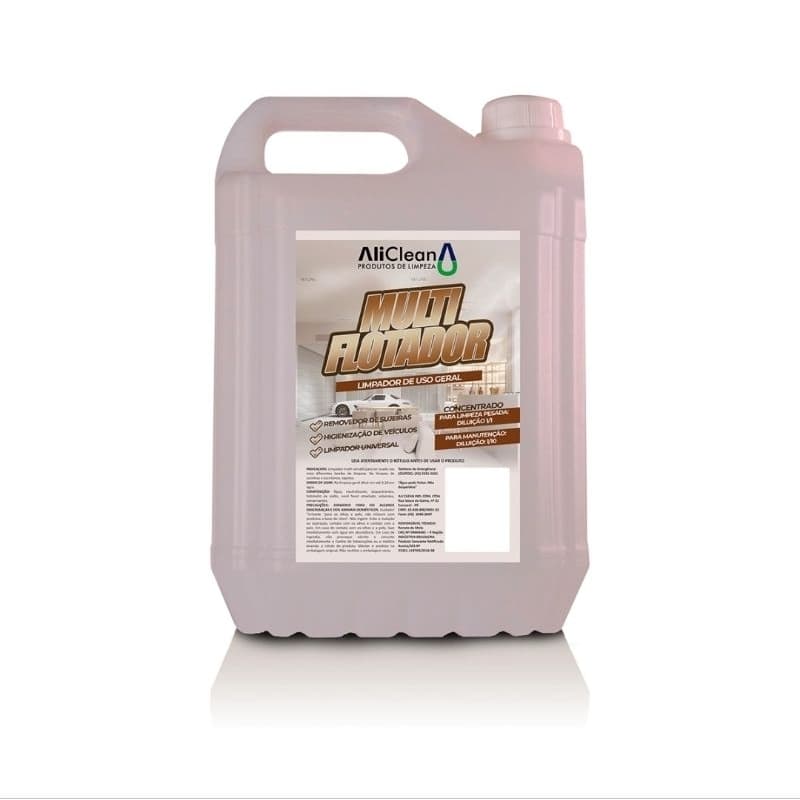 Produto para limpar sofá carpetes plásticos couro limpador flotador APC Ali Clean 5L
