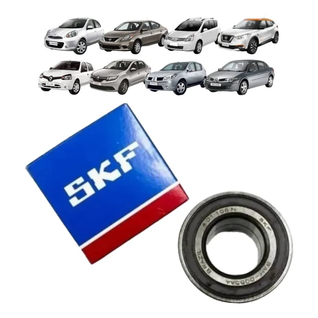 Rolamento Roda Dianteiro (C/abs) VKBC3539 -CLIO, IDEA, PUNTO, GRAND SIENA, ETC (37x72x37 mm)