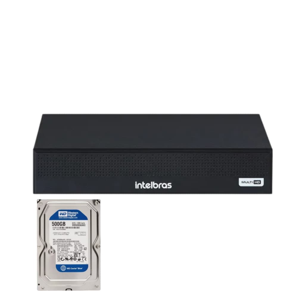 Dvr Gravador Inteligente 16ch Mhdx 1116 C/Hd 500GB