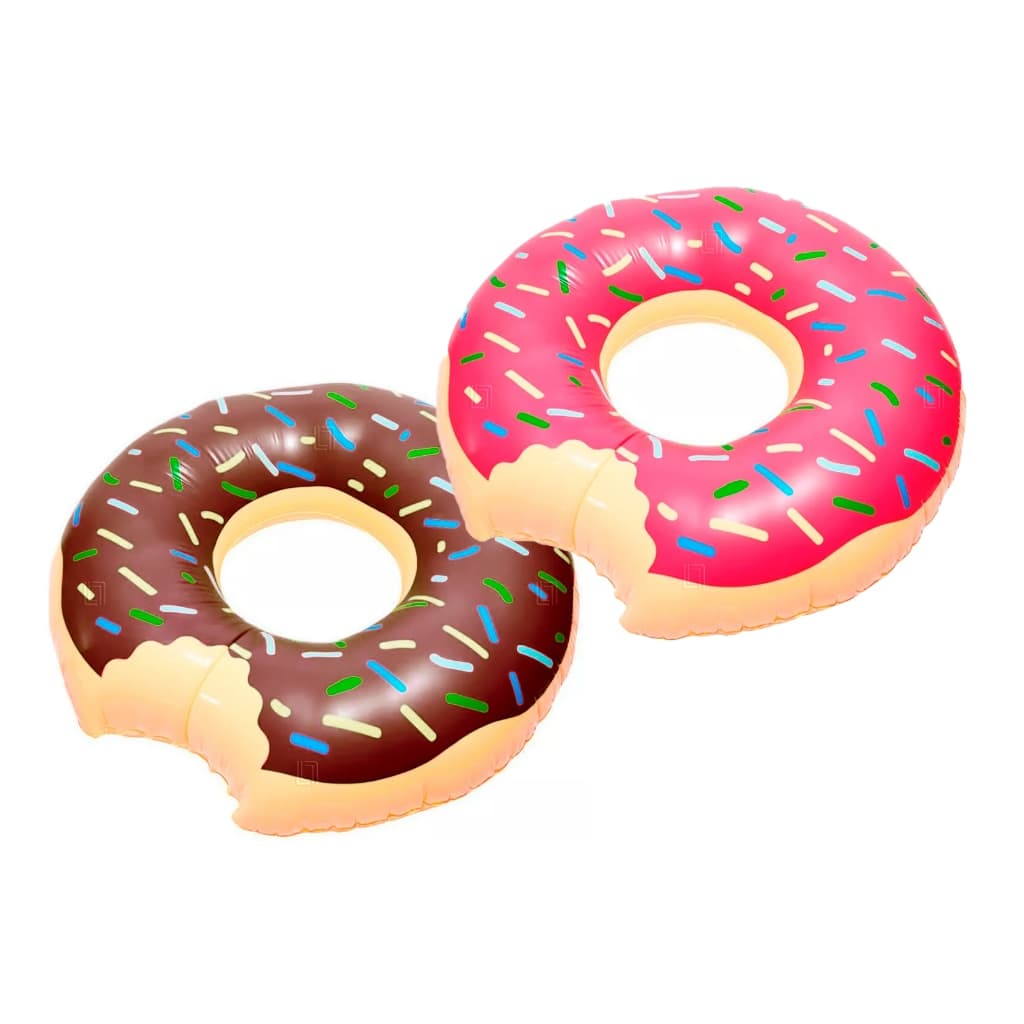 Boia De Donuts Infantil Rosquinha Redonda Piscina Praia Criança Circular