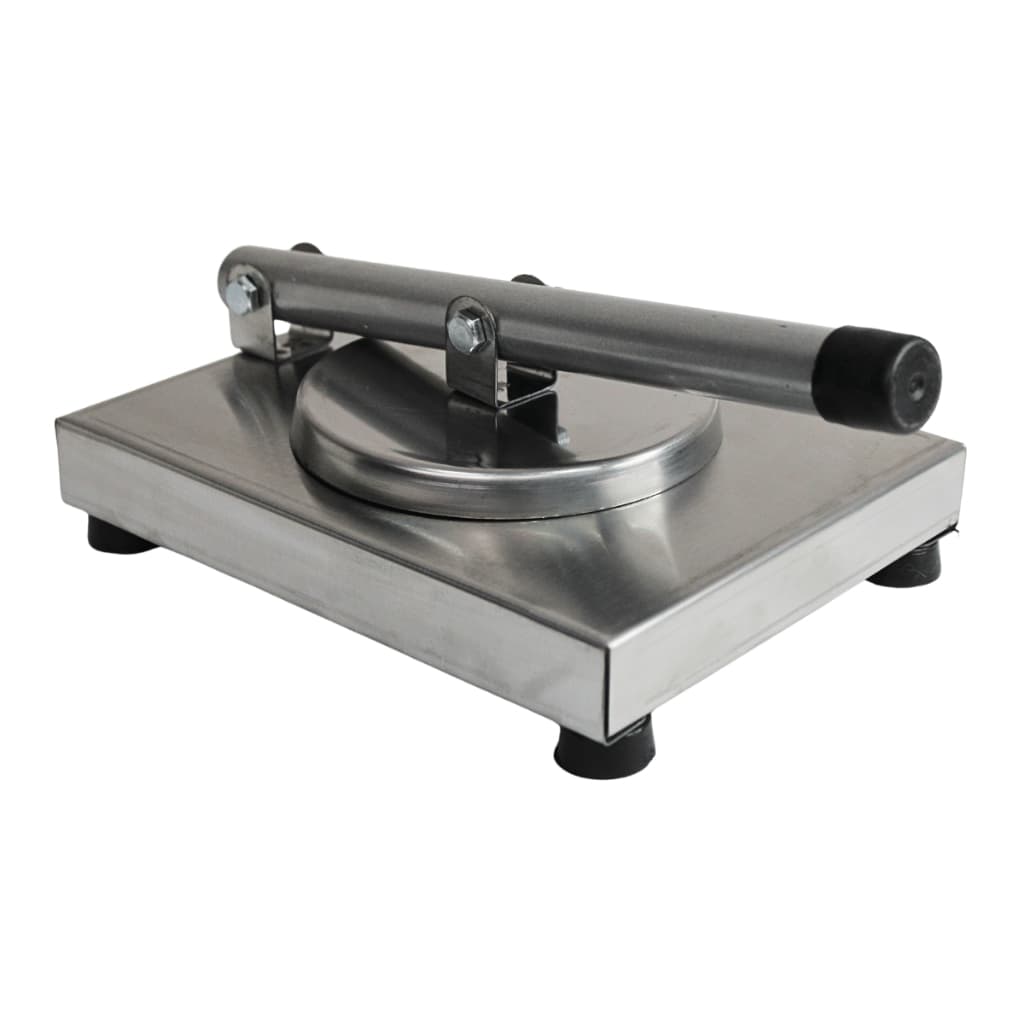 Molde Hamburguer Inox Com Alavanca 2 Tamanhos Profissional