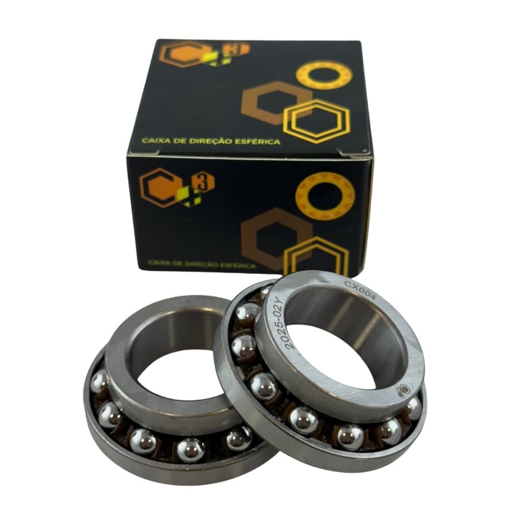 Caixa de Direção Esférica CX3 Honda NXR 125/150 BROS - NX 150 - NX 200 - XL 125